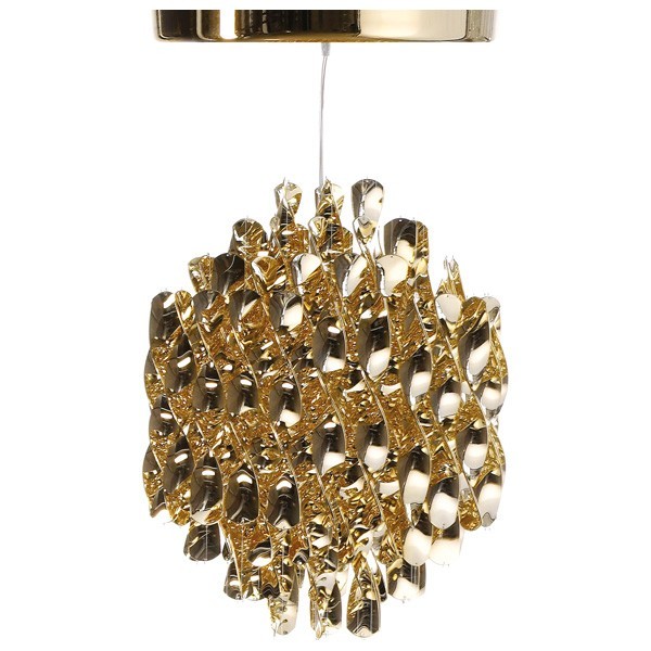 Lampa designerska sufitowa złota Spiral SP1 Verner Panton