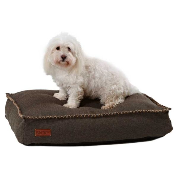 Łóżko dla psa brązowe średnie Dog bed SACKit
