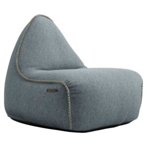Atrakcyjny fotel komfortowy jasny niebieski Medley