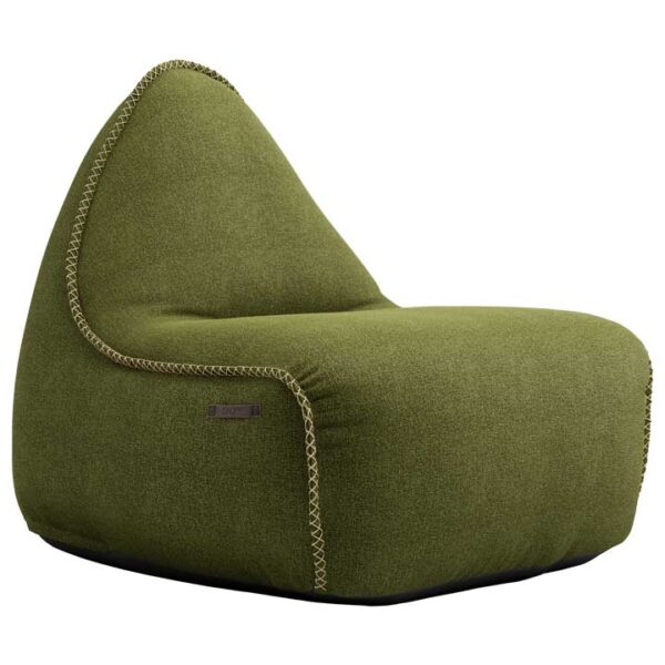 Atrakcyjny fotel komfortowy zieleń mchu Medley Lounge