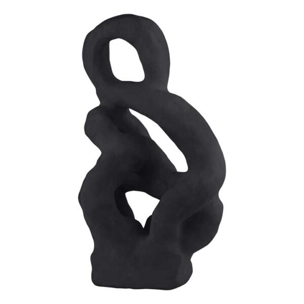 Rzeźba dekoracyjna kamienna czarna ART Mette Ditmer