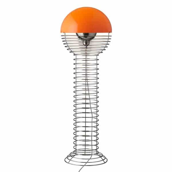 Lampa stojąca duński design Wire Verner Panton