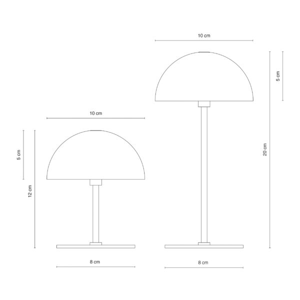 Lampa Along czarna 2 sztuki Dyberg Larsen - obrazek 7