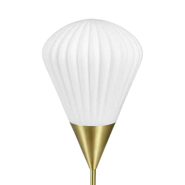 Lampa stołowa opal mosiądz Ballon Dyberg Larsen - obrazek 2