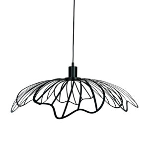 Lampa wisząca czarna Metal Blumen Dyberg Larsen