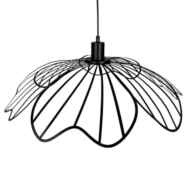 Lampa wisząca czarna Metal Blumen Dyberg Larsen - obrazek 2